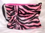 Zebra Pink Diaper Bag or Purse - 468