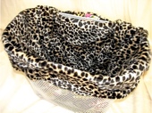 Boutique Leopard Shopping Cart Cover - Sku 517