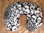 Skullfinity Black Nursing Pillow Cover - Sku 1481