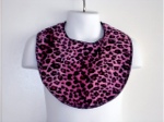Pink Leopard Baby Bib - Sku 460