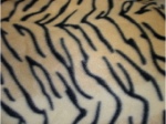 Tiger Stripes Fleece & Satin Baby Blanket - Sku 276