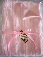 Mini Minks Pink Baby Blanket - Sku 4916