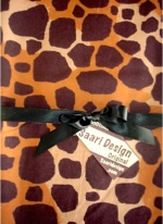 Giraffe Flannel Baby Blanket - Sku 395