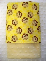 Monkey Grin Baby Blanket - Sku 4089