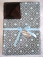 Hollywood Turquoise Boutique Baby Blanket - Sku 439