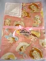 Cowgirls Boutique Baby Blanket - Sku 298