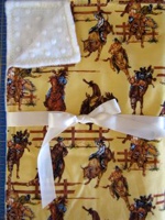 Yellow Rodeo Boutique Baby Blanket - Sku 2477