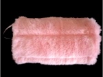 Pink Mink Faux Fur Hand Muff - Sku 2158
